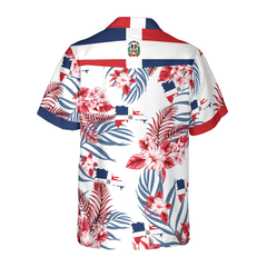 Dominican Proud Hawaiian Shirt - Hyperfavor