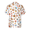 I Love Cooking Seamless Pattern Hawaiian Shirt - Hyperfavor