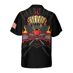 Badminton Flame Hawaiian Shirt - Hyperfavor