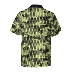 Golf Ball Texture Digital Camo Hawaiian Shirt - Hyperfavor