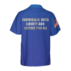 One Nation Under God V2 Hawaiian Shirt - Hyperfavor