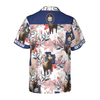 Utah Elk And The Sego Lily Hawaiian Shirt - Hyperfavor