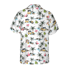 Boston Terrier hawaii Hawaiian Shirt - Hyperfavor