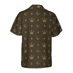 Luxury Royal Golf Ball Crown V2 Hawaiian Shirt - Hyperfavor