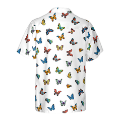 Beautiful Butterflies Hawaiian Shirt - Hyperfavor