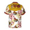 Personalized Name Peace Love Teach Teacher Custom Hawaiian Shirt - Hyperfavor