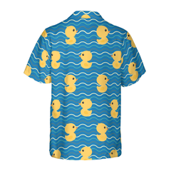 Little Ducks On The Water Hawaiian Shirt - Hyperfavor