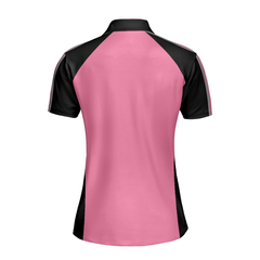 Watch Me Slay These Holes Short Sleeve Women Polo Shirt - Hyperfavor