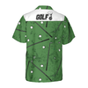 Golf Green Pattern Hawaiian Shirt - Hyperfavor