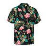 Flamingo Tropical Pattern V2 Hawaiian Shirt - Hyperfavor