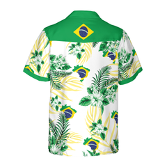 Brazil Proud Hawaiian Shirt - Hyperfavor