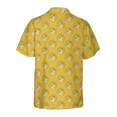 Wow Much Coin Dogecoin Hawaiian Shirt - Hyperfavor