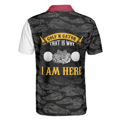 Florida Skull Golf Polo Shirt, Funny Golf Shirt With Sayings, Golf Gift Idea For Professional Golfers - Hyperfavor