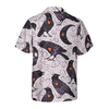 Raven And Skull Halloween Hawaiian Shirt, Halloween Shirt For Men And Women - Hyperfavor