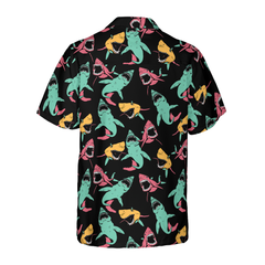 Shark Pattern 06 Hawaiian Shirt - Hyperfavor