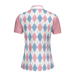 Queen Of The Golf Course Short Sleeve Women Polo Shirt - Hyperfavor