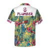 Plumber Pineapple Seamless Pattern Hawaiian Shirt - Hyperfavor