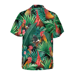 Rooster V2 Hawaiian Shirt - Hyperfavor