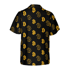 Seamless Bitcoin Hawaiian Shirt - Hyperfavor
