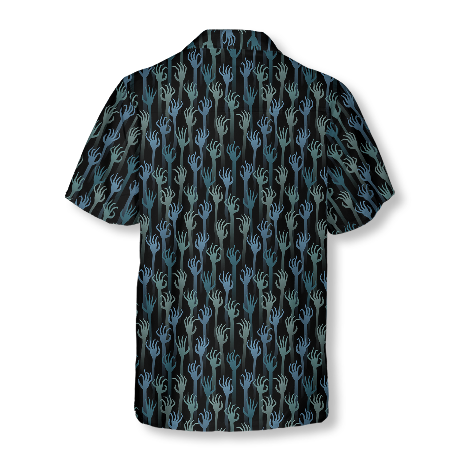 Halloween Hands Of The Dead Hawaiian Shirt - Hyperfavor