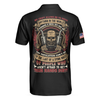 Trucker My Craft Allows Me To Drive Anything Polo Shirt, Skull Truck Driver American Flag Polo Shirt - Hyperfavor