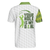 Your Hole Is My Goal Green Argyle Pattern Polo Shirt, White And Green Golfing Shirt For Male Golfers - Hyperfavor
