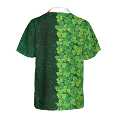 Personalized Shamrock Happy Saint Patrick's Day Irish Ireland Custom Hawaiian Shirt - Hyperfavor