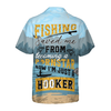 Fishing Saved Me Fishing Hawaiian Shirt, Funny Fishing Shirt For Women, Unique Gift For Fishers - Hyperfavor