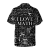 Math Seamless Pattern Pumpkin Pi Hawaiian Shirt - Hyperfavor