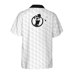 Golf Grey Background Hawaiian Shirt - Hyperfavor