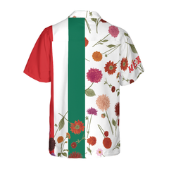 Mexico Dahlias Hawaiian Shirt - Hyperfavor