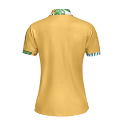 Kiss My Ace Floral Tennis Shirt For Women Short Sleeve Women Polo Shirt - Hyperfavor