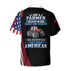 I Am A Farmer Hawaiian Shirt - Hyperfavor