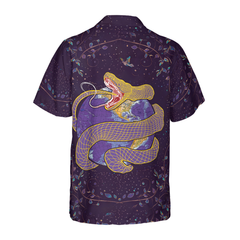 jormungandr Earth Yggdrasil Norse Mythology Hawaiian Shirt - Hyperfavor