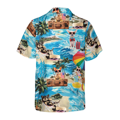 Funny Chihuahua Beach Shirt Hawaiian Shirt - Hyperfavor