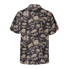 Skull And Cool Hawaiian Shirt - Hyperfavor