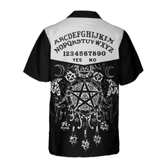 Wicca Pentagram Hawaiian Shirt - Hyperfavor