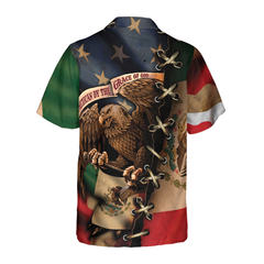Mexican By The Grace Of God Hawaiian Shirt - Hyperfavor