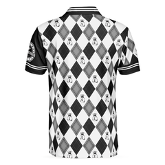 I'm An Accountant I'm Great With Numbers Polo Shirt, Argyle Pattern Accountant Shirt For Men - Hyperfavor