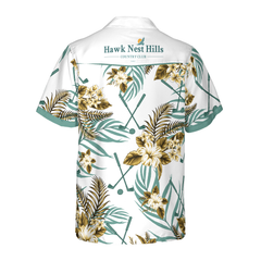 Golf Tropical x Your Logo Custom Hawaiian Shirt - Hyperfavor
