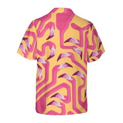 Flamingo 19 Hawaiian Shirt - Hyperfavor