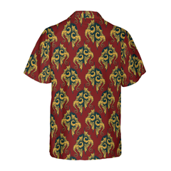 Gold Dragons For The Hero Hawaiian Shirt - Hyperfavor