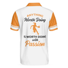 Anything Worth Doing Is Worth Doing With Passion Basketball Polo Shirt For Men And Women - Hyperfavor