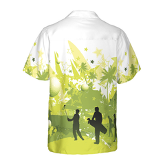 Golf Stock Illustration Hawaiian Shirt - Hyperfavor