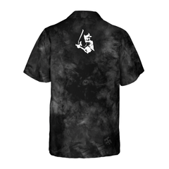 Baseball Player On Smoke Background Hawaiian Shirt - Hyperfavor