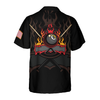 Flame Skull Billiard Pool Hawaiian Shirt - Hyperfavor