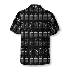 Guitar Chords Hawaiian Shirt - Hyperfavor