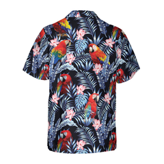 Tropical Parrot Hawaiian Shirt - Hyperfavor