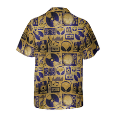 Music DJ Vintage Hawaiian Shirt - Hyperfavor