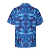Shark Blue Camo Pattern Hawaiian Shirt - Hyperfavor